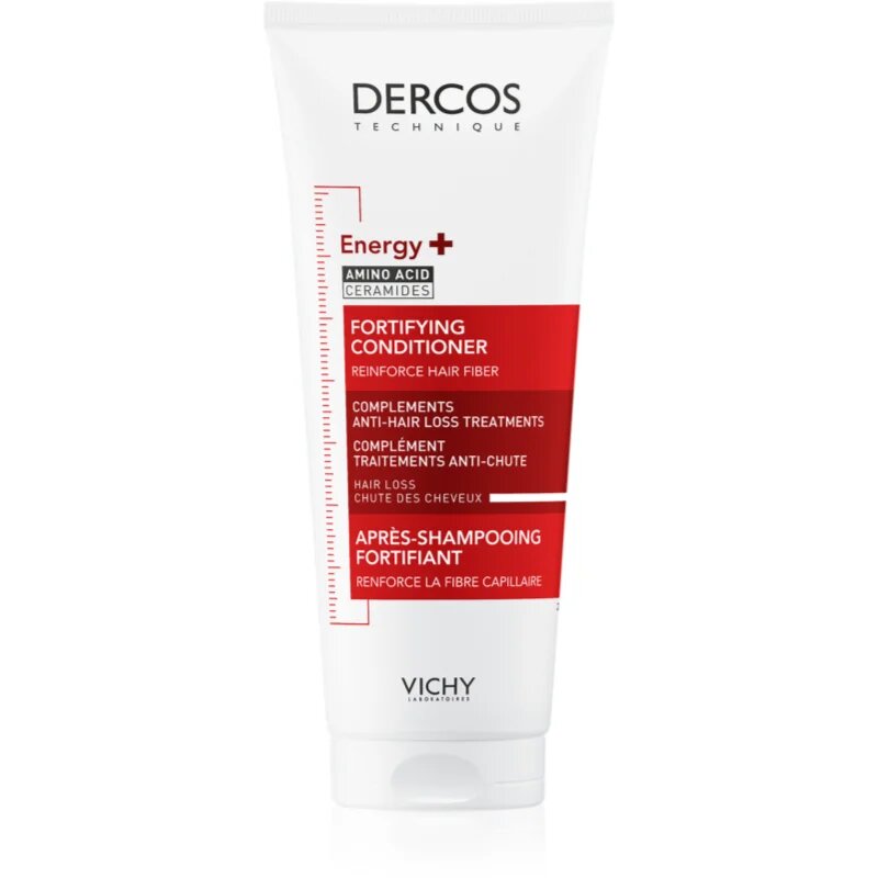 Vichy Dercos Energy + krepilni balzam proti izpadanju las 200 ml