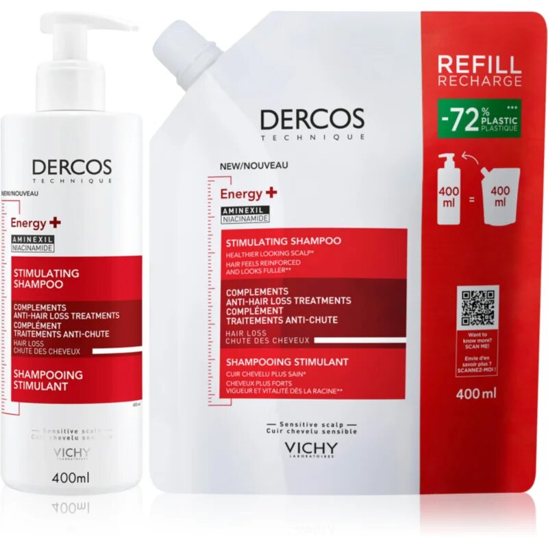 Vichy Dercos Energy + set proti izpadanju las