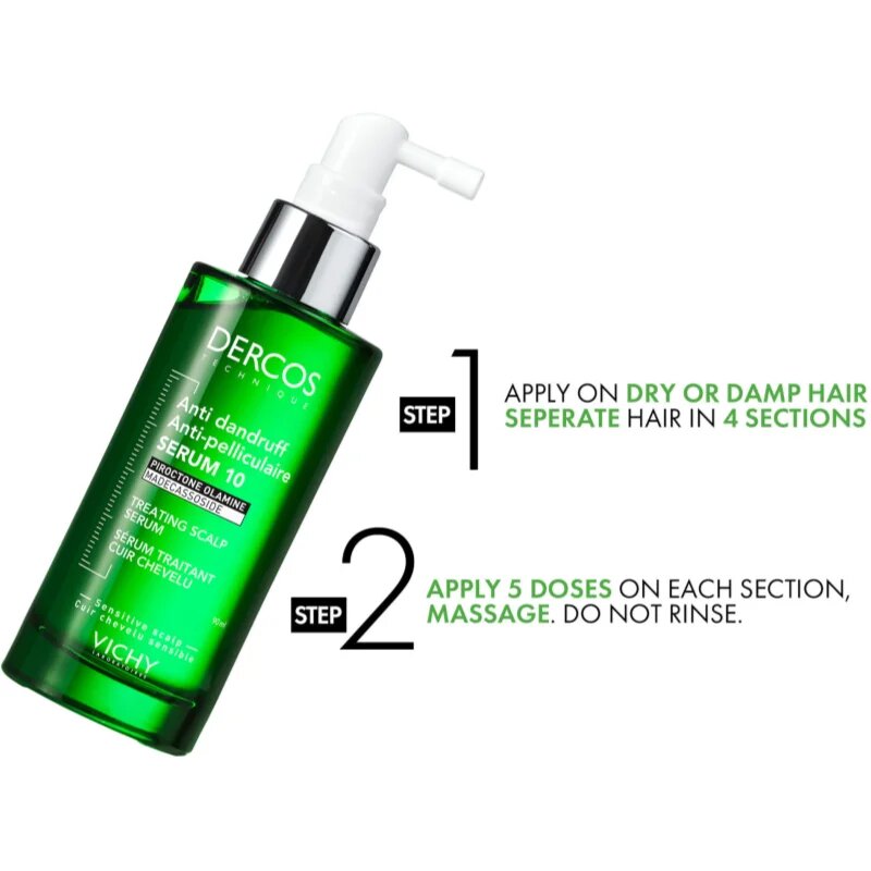 Vichy Dercos Serum 10 zdravilna nega proti prhljaju 90 ml