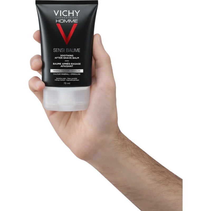 Vichy Homme Sensi-Baume balzam za po britju za občutljivo kožo 75 ml