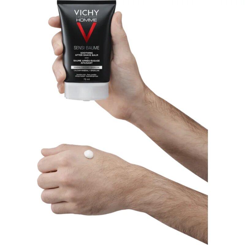 Vichy Homme Sensi-Baume balzam za po britju za občutljivo kožo 75 ml