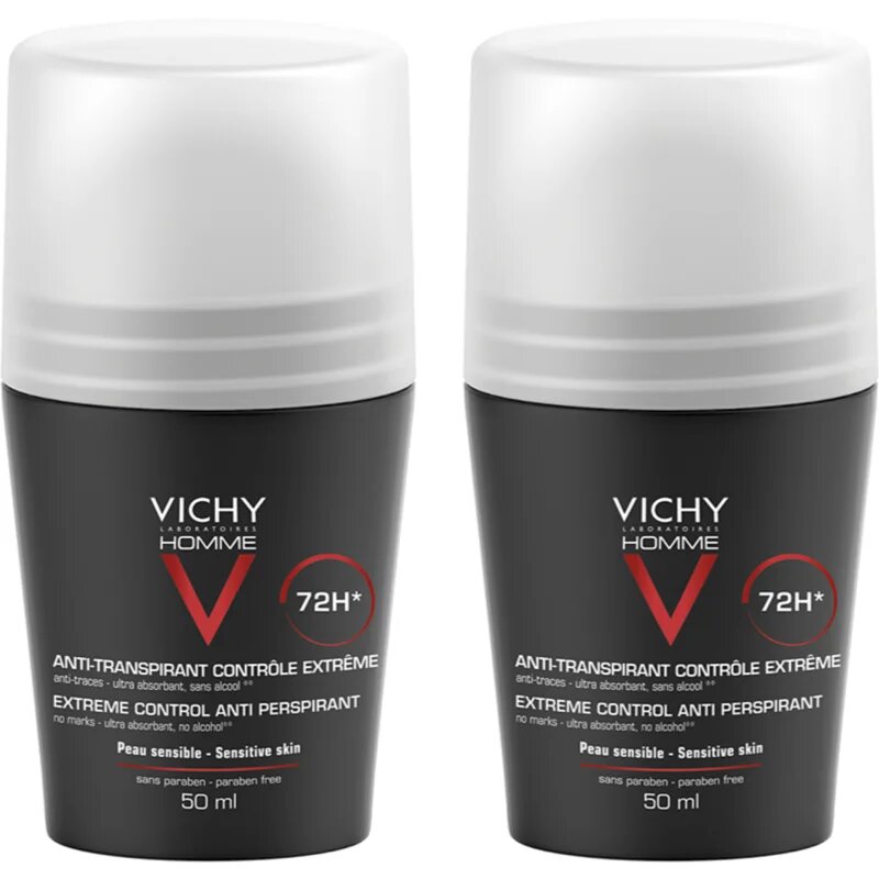 Vichy Homme set proti prekomernemu potenju za moške