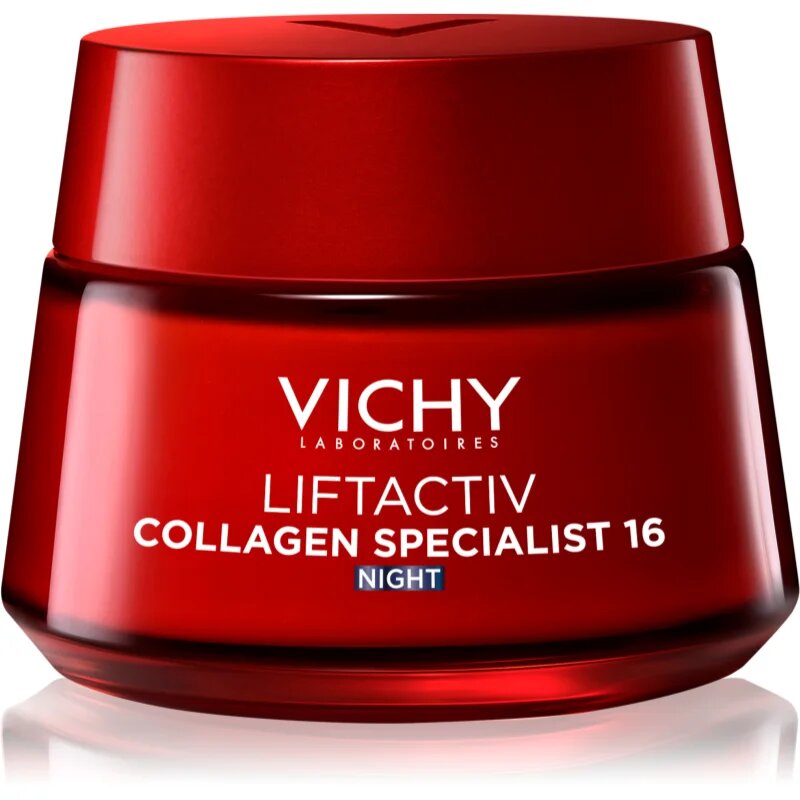 Vichy Liftactiv Collagen Specialist 16 Night učvrstitvena nočna krema proti gubam 50 ml