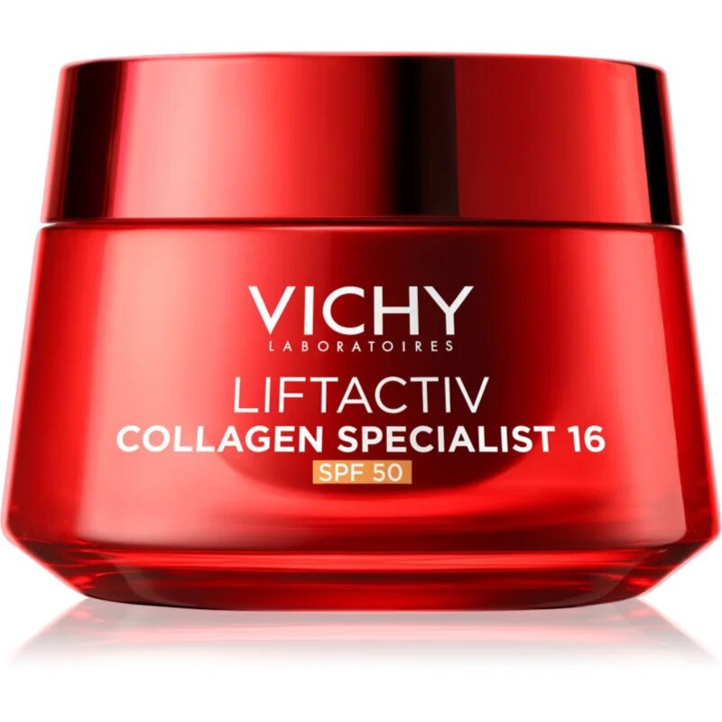 Vichy Liftactiv Collagen Specialist 16 SPF 50 dnevna zaščitna krema proti staranju kože SPF 50 50 ml