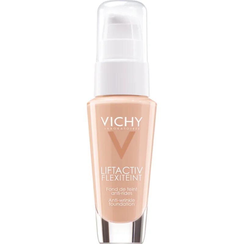 Vichy Liftactiv Flexiteint pomlajevalni tekoči puder z lifting učinkom odtenek 25 Nude 30 ml