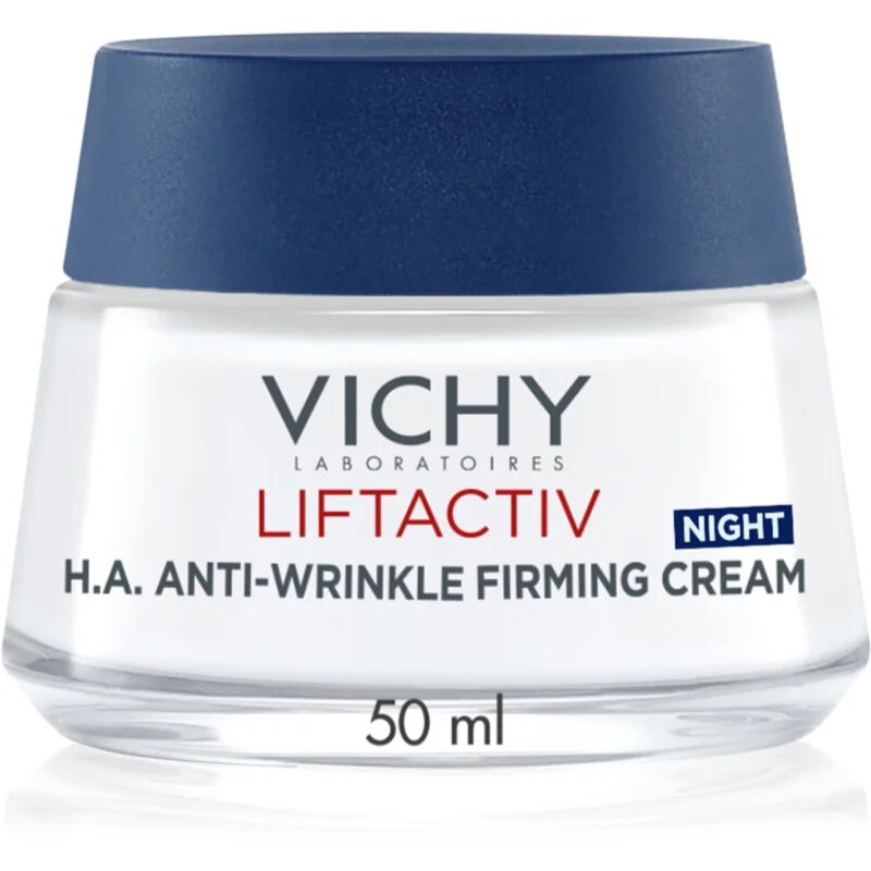 Vichy Liftactiv H.A. Anti-Wrinkle Firming Night Cream nočna krema za učvrstitev kože in proti gubam z učinkom liftinga 50 ml