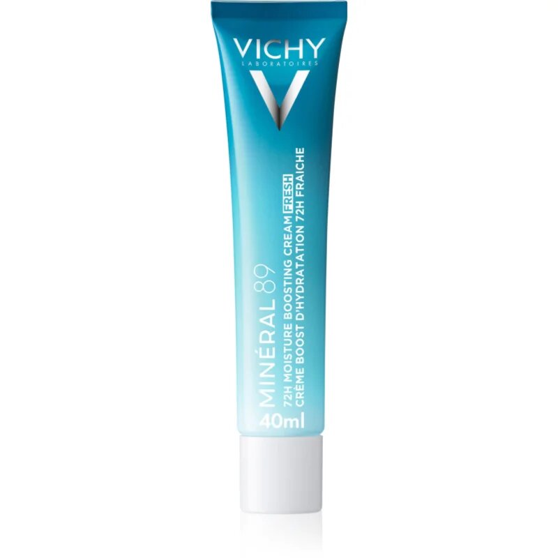 Vichy Minéral 89 72H Moisture Boosting Cream Fresh vlažilna krema za obraz s hialuronsko kislino 40 ml