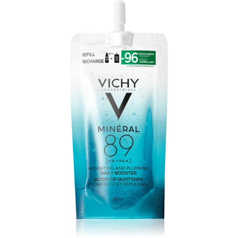 Vichy Minéral 89 krepilna poživitev za zapolnitev gub s hialuronsko kislino nadomestno polnilo 50 ml