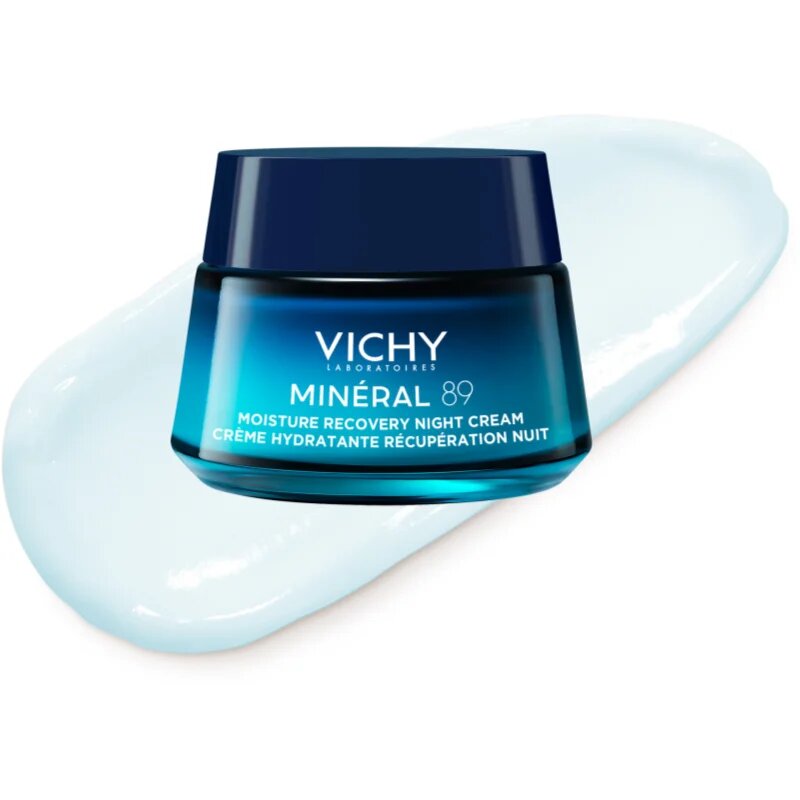 Vichy Minéral 89 Moisture Recovery Night Cream nočna regeneracijska krema 50 ml