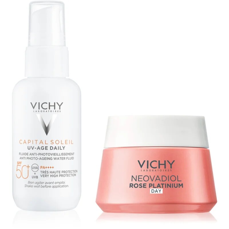 Vichy Neovadiol Rose Platinium Morning Routine darilni set za krepitev kožne pregrade
