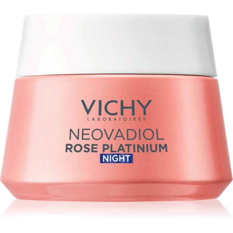 Vichy Neovadiol Rose Platinium posvetlitvena in obnovitvena nočna krema za zrelo kožo 50 ml