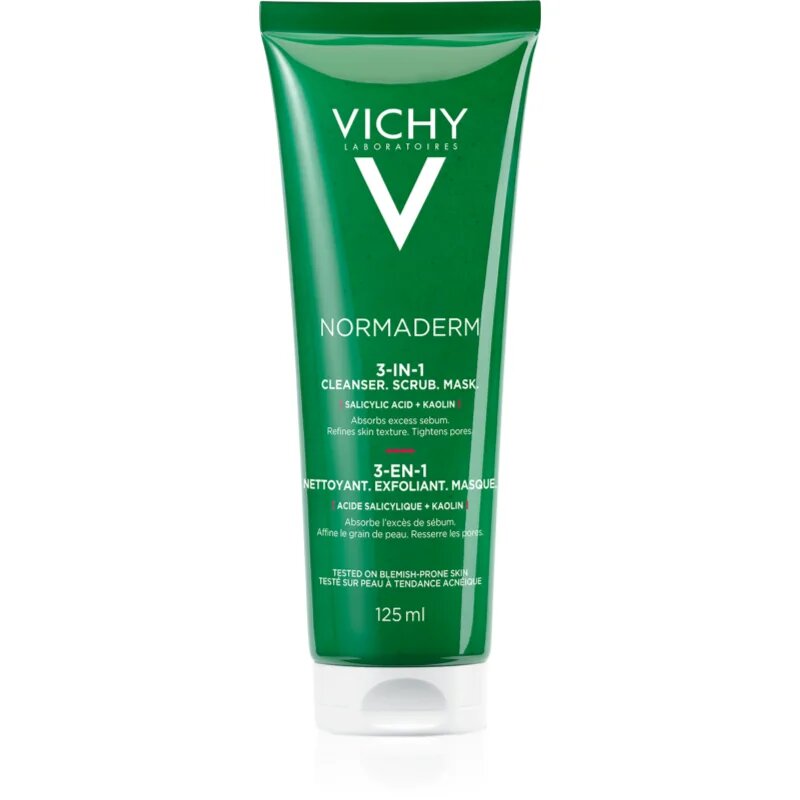 Vichy Normaderm čistilna nega za mastno in problematično kožo 125 ml