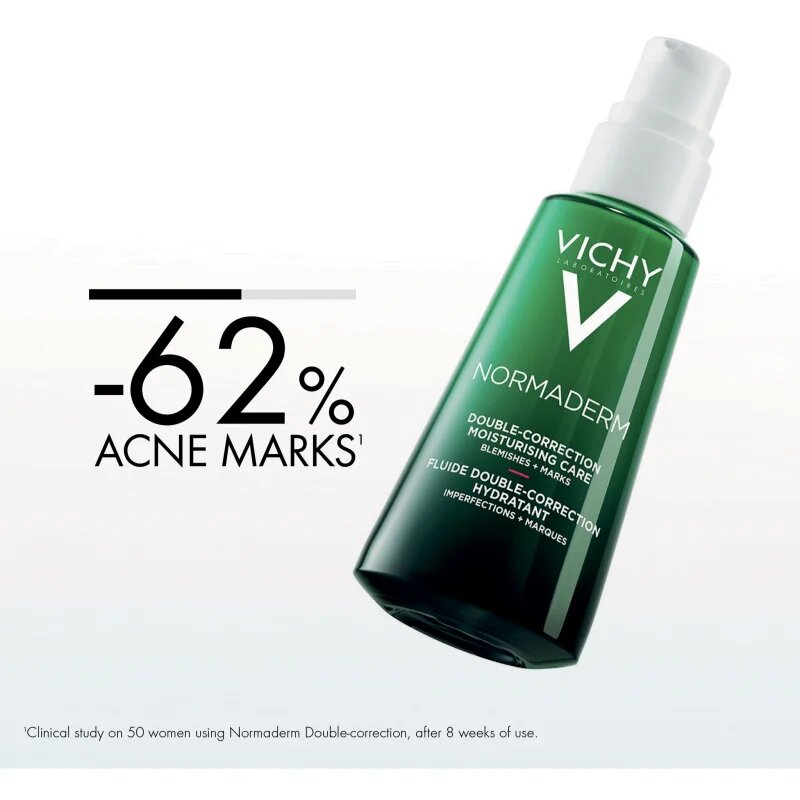 Vichy Normaderm Phytosolution korekcijska nega z dvojnim učinkom proti nepravilnostim na aknasti koži 50 ml