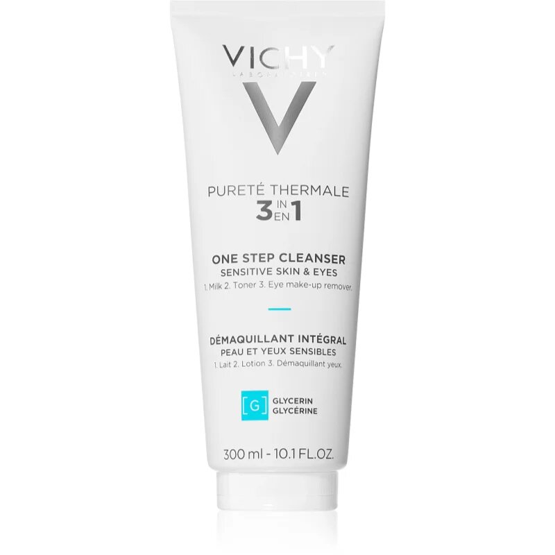 Vichy Pureté Thermale emulzija za odstranjevanje ličil 3v1 300 ml