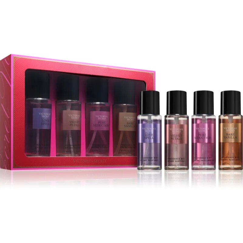 Victoria's Secret Body Mist Set darilni set za ženske 4x75 ml