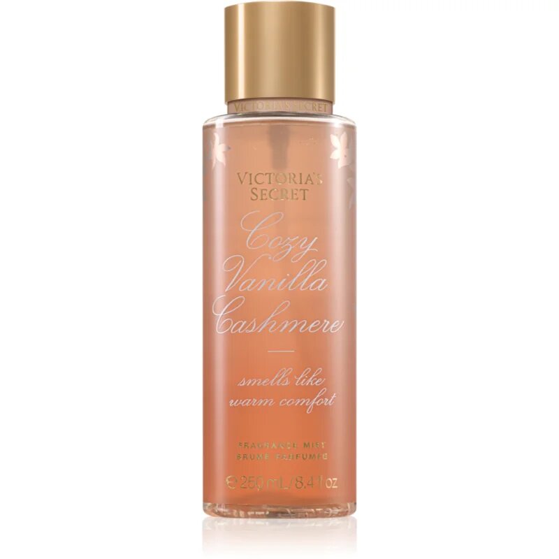 Victoria's Secret Cozy Vanilla Cashmere pršilo za telo za ženske 250 ml