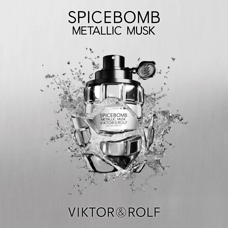 Viktor & Rolf Spicebomb Metallic Musk parfumska voda za moške 90 ml