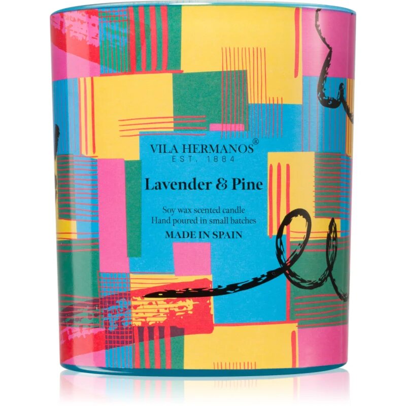 Vila Hermanos 70ths Year Lavender & Pine dišeča sveča 200 g