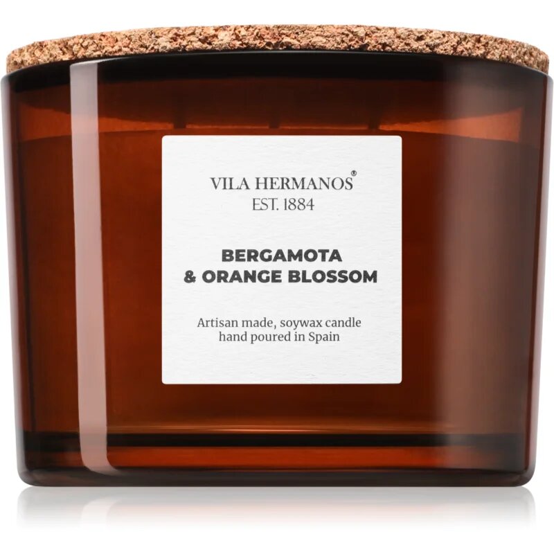 Vila Hermanos Apothecary Bergamot & Orange Blossom dišeča sveča 350 g