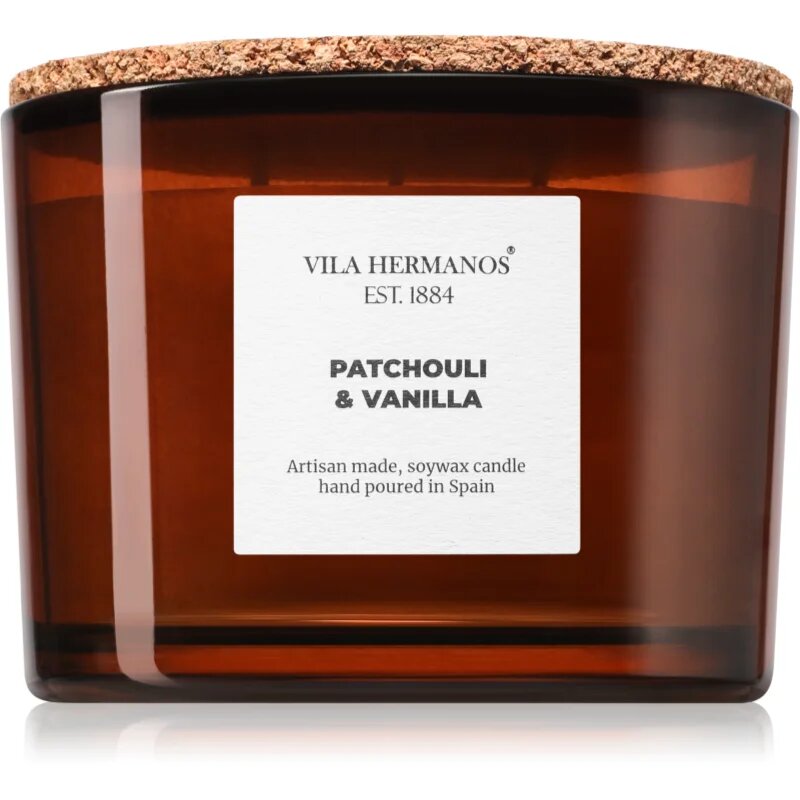 Vila Hermanos Apothecary Patchouli & Vanilla dišeča sveča 350 g