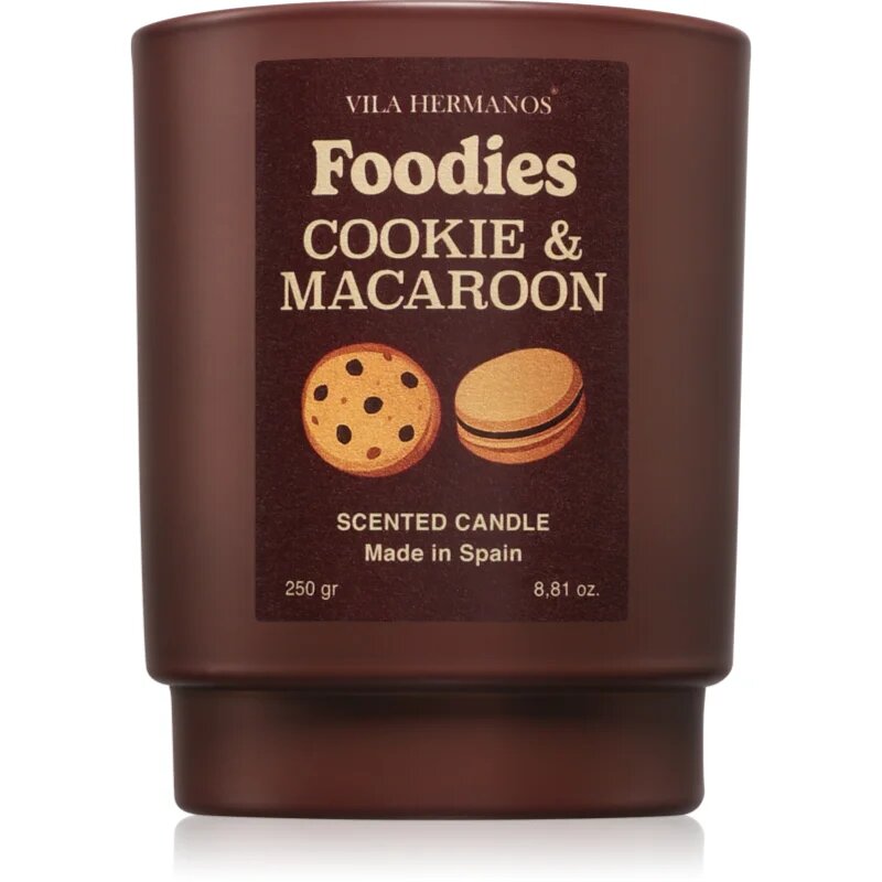 Vila Hermanos Cookie & Macaroon dišeča sveča 250 g