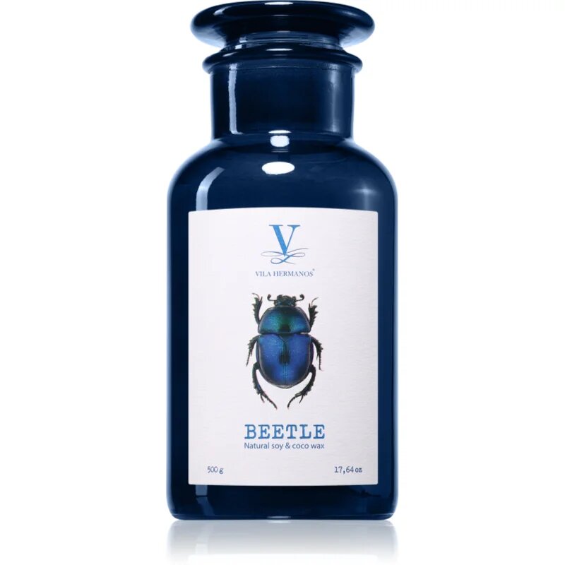 Vila Hermanos Talisman Beetle dišeča sveča 500 g