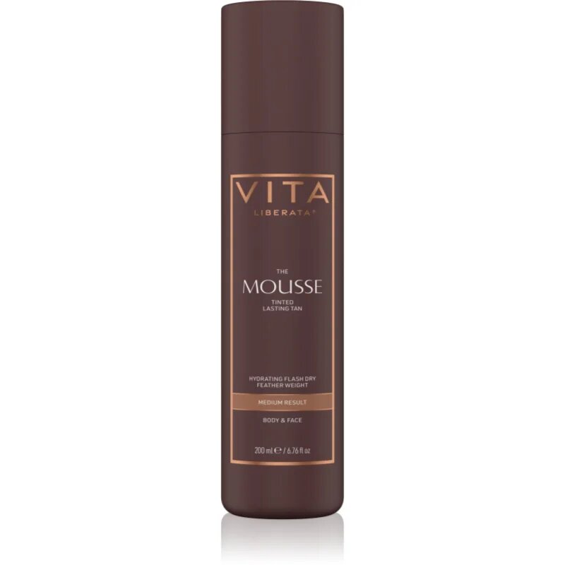 Vita Liberata Tanning Mousse Tinted samoporjavitvena pena za telo odtenek Medium 200 ml