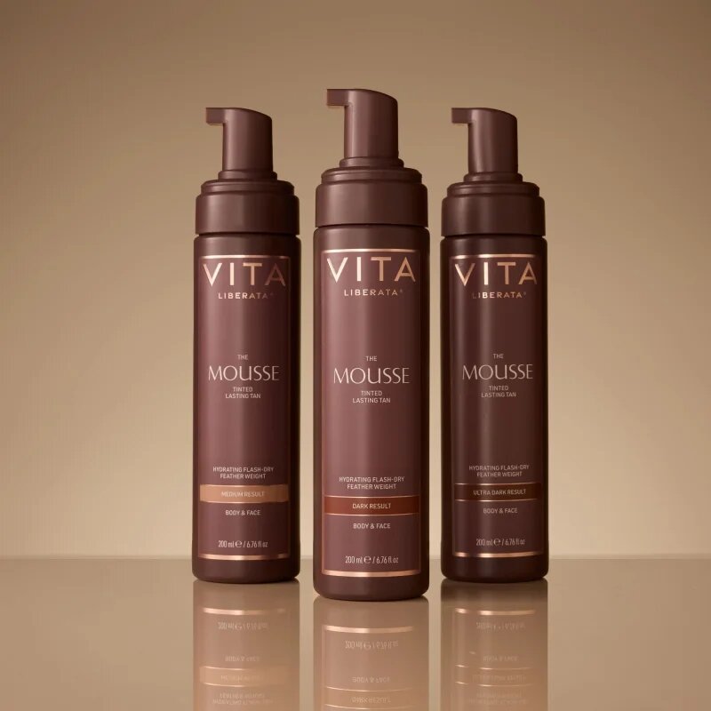 Vita Liberata Tanning Mousse Tinted samoporjavitvena pena za telo odtenek Medium 200 ml