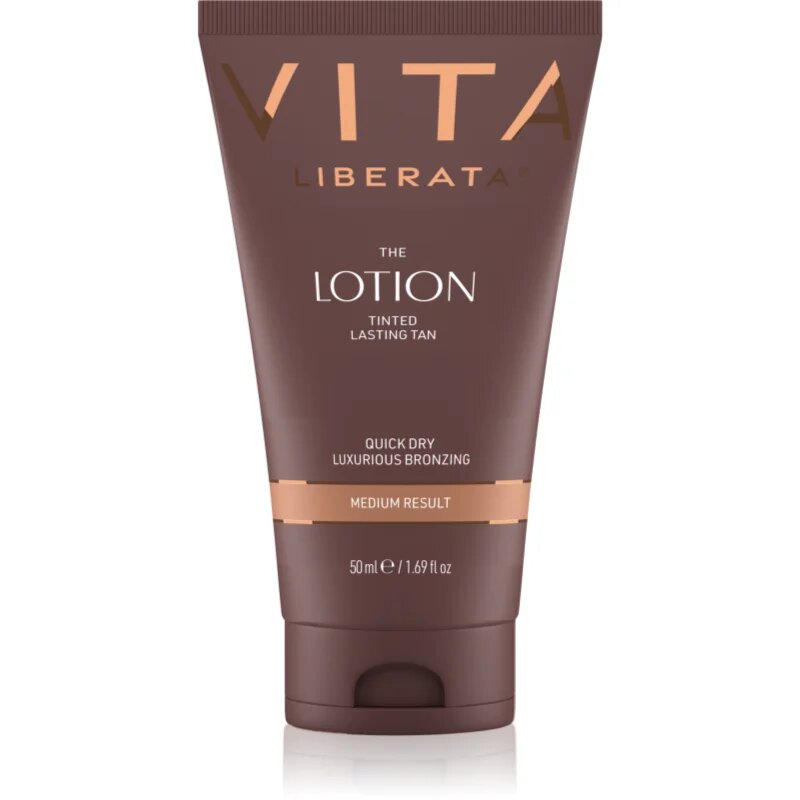 Vita Liberata Tinted Tanning Lotion samoporjavitveni losjon za telo majhno pakiranje odtenek Medium 50 ml