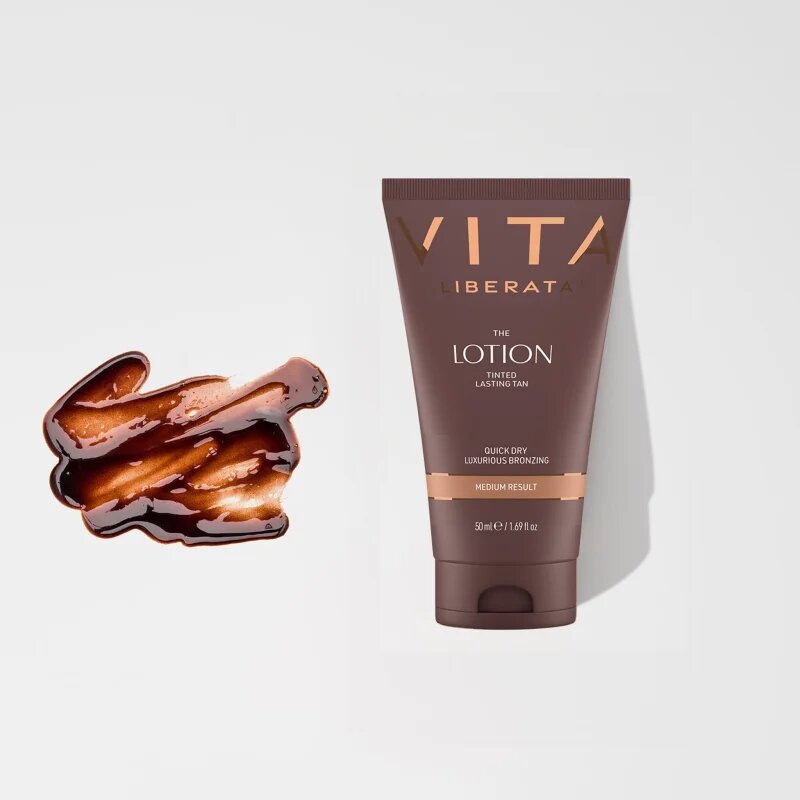 Vita Liberata Tinted Tanning Lotion samoporjavitveni losjon za telo majhno pakiranje odtenek Medium 50 ml