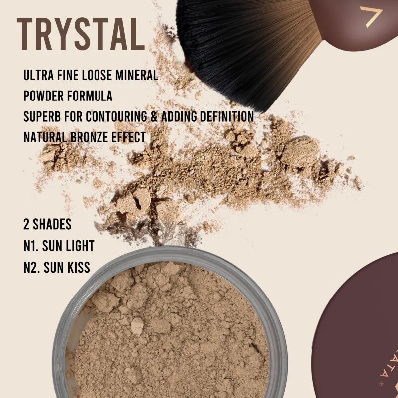 Vita Liberata Trystal™ Minerals bronzer z učinkom samoporjavitve odtenek Sun Light 6 g