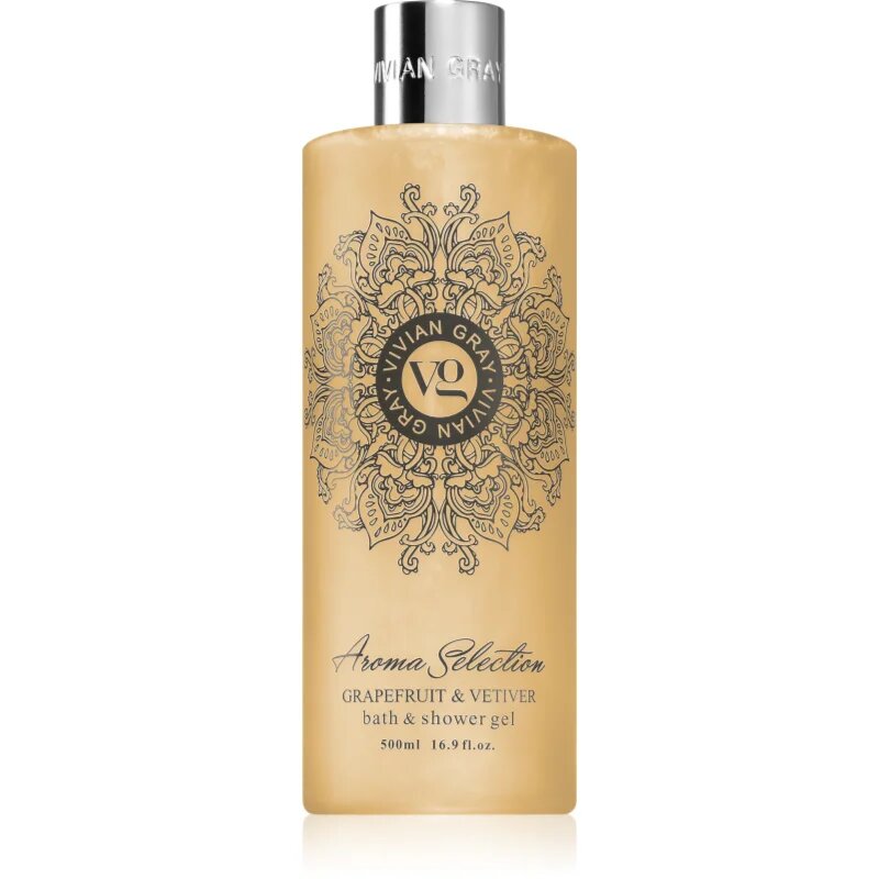 Vivian Gray Aroma Selection Grapefruit & Vetiver gel za prhanje in kopanje 500 ml