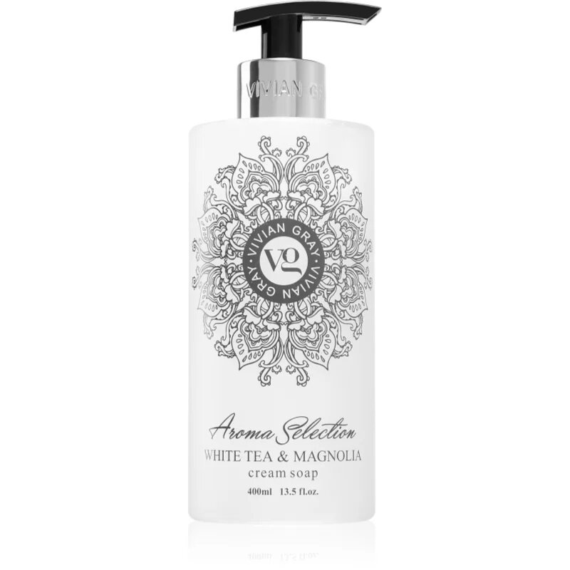 Vivian Gray Aroma Selection White Tea & Magnolia kremasto tekoče milo 400 ml
