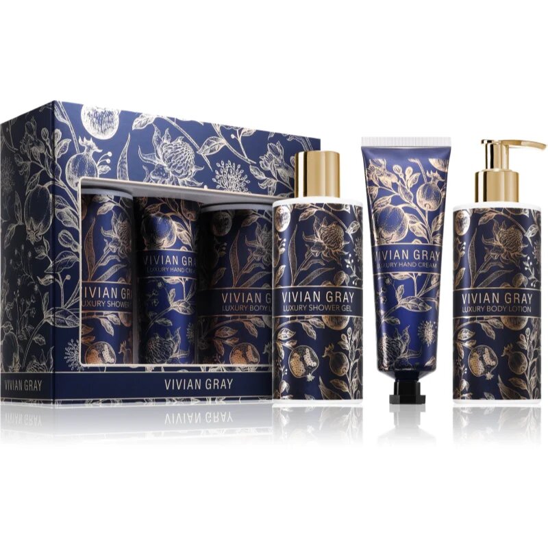 Vivian Gray Blue Botanicals darilni set dišave Jasmine & Patchouli