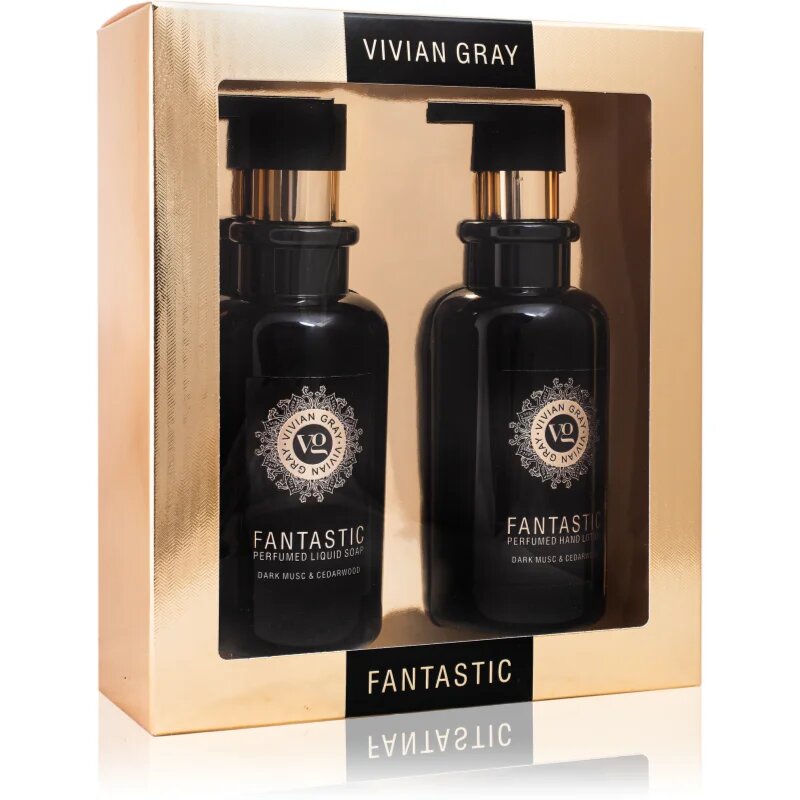 Vivian Gray Fantastic Dark Musk & Cedarwood darilni set za roke