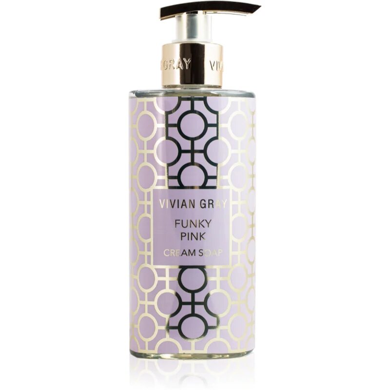Vivian Gray Funky Pink Vanilla & Patchouli tekoče milo za roke odišavljen 400 ml