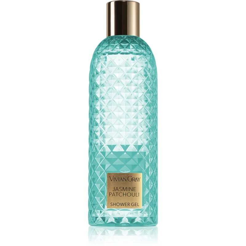 Vivian Gray Gemstone Jasmine & Patchouli luksuzni gel za prhanje 300 ml