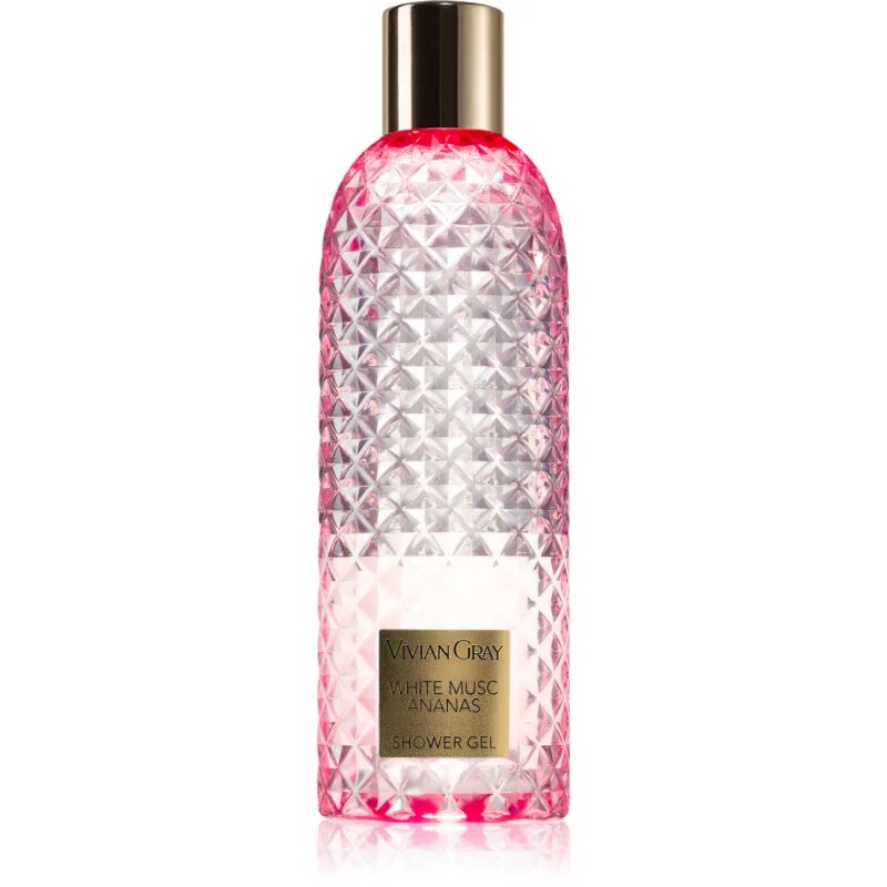 Vivian Gray Gemstone White Musc & Ananas svež gel za prhanje 300 ml