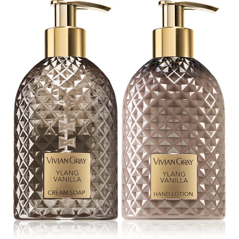 Vivian Gray Gemstone Ylang & Vanilla darilni set z vlažilnim učinkom