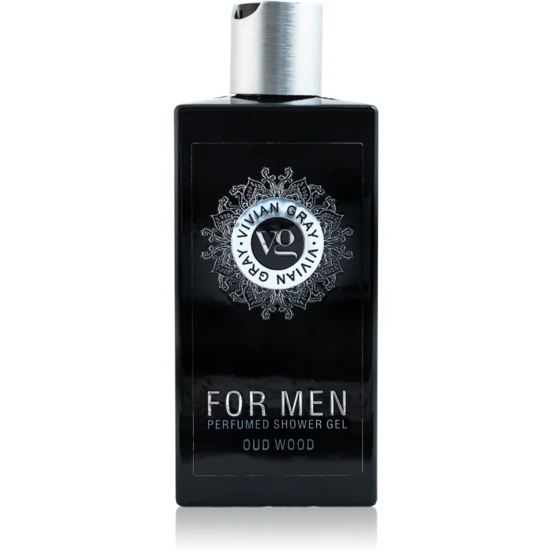Vivian Gray Oud Wood gel za prhanje za moške odišavljen 350 ml