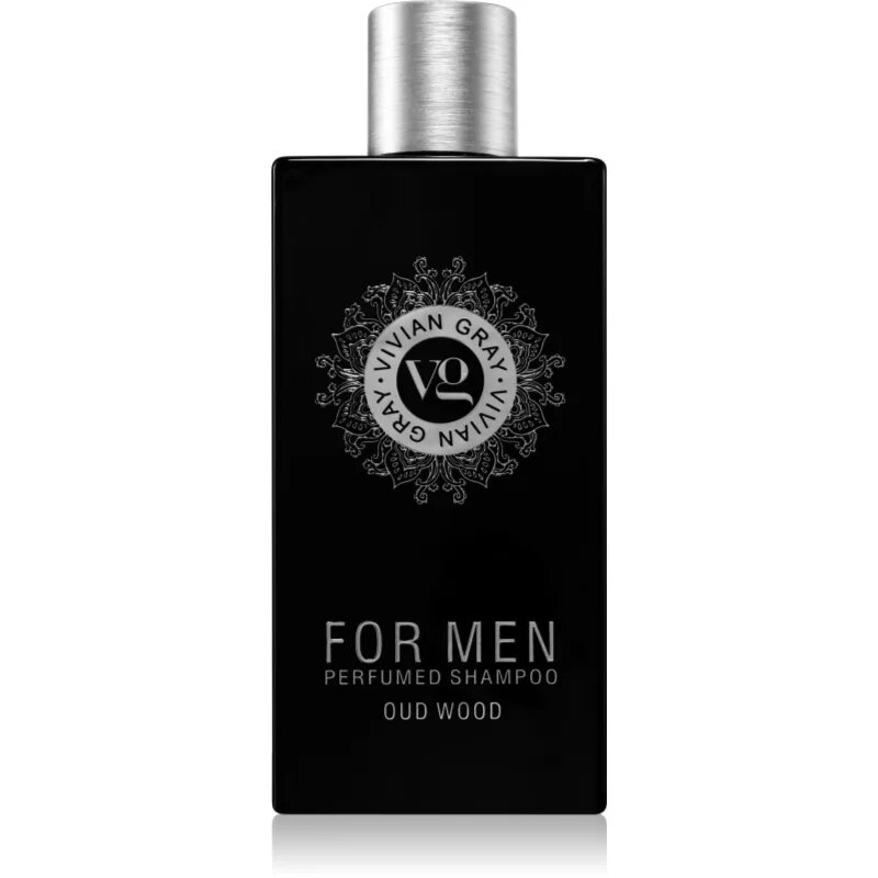 Vivian Gray Oud Wood negovalni šampon za moške odišavljen 350 ml