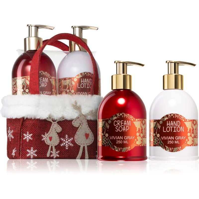 Vivian Gray Red Christmas darilni set za roke