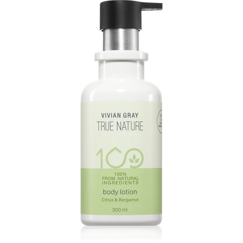 Vivian Gray True Nature Citrus & Bergamot hranilni losjon za telo 300 ml