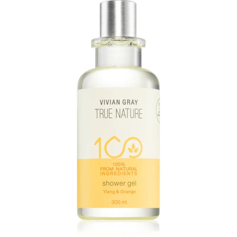 Vivian Gray True Nature Ylang & Orange osvežujoč gel za prhanje 300 ml