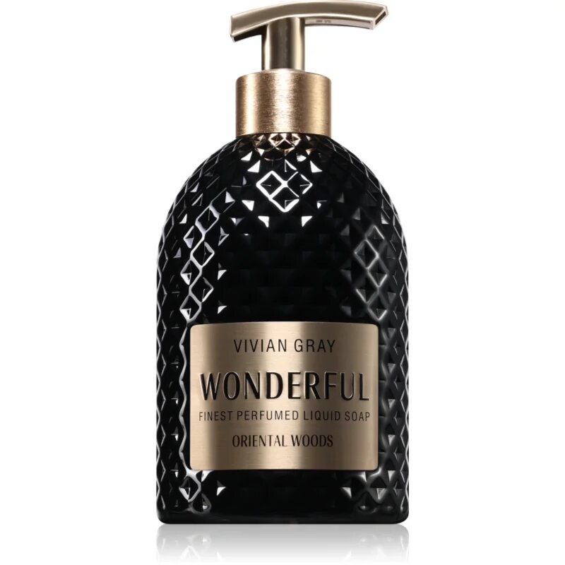 Vivian Gray Wonderful Oriental Woods nežno tekoče milo za roke 500 ml