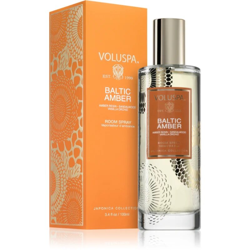 VOLUSPA Japonica Baltic Amber pršilo za dom 100 ml