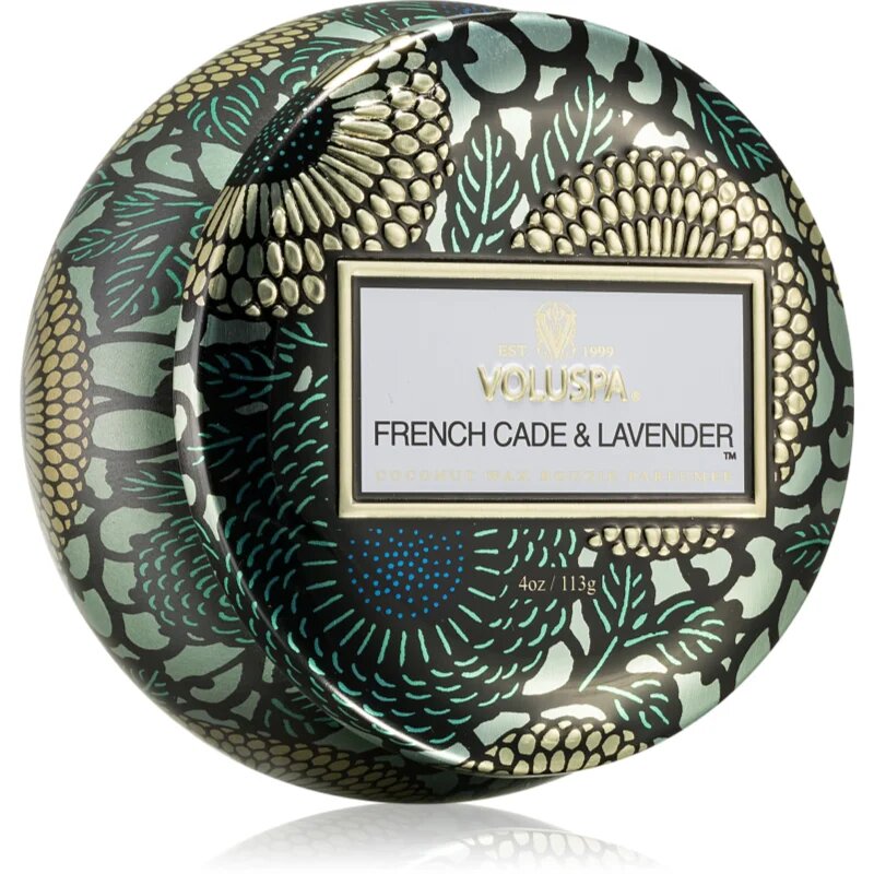 VOLUSPA Japonica French Cade Lavender dišeča sveča v pločevinki 113 g