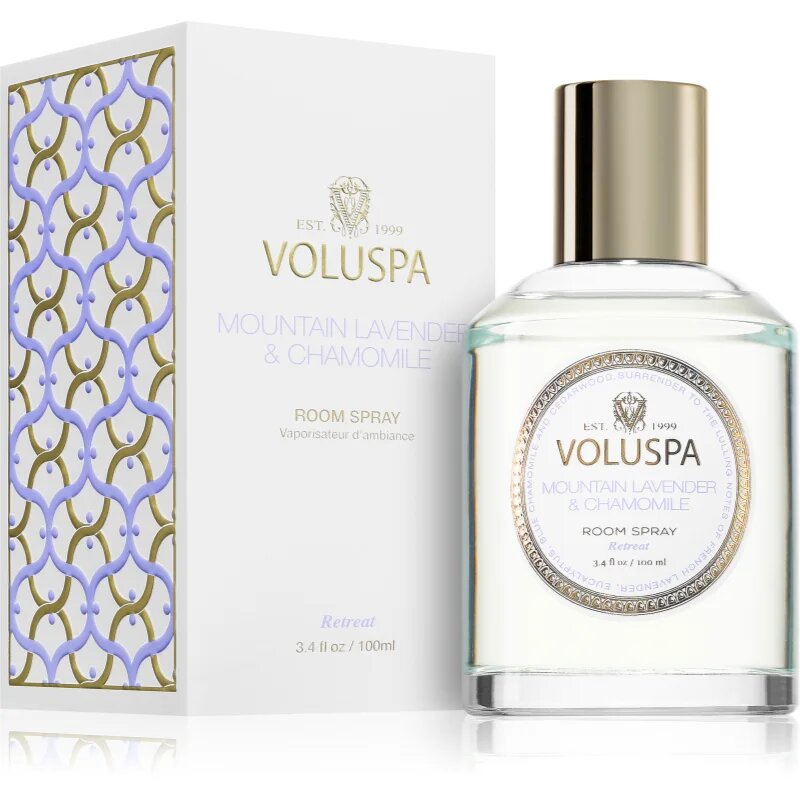 VOLUSPA Maison Blanc Mountain Lavender & Chamomile pršilo za dom 100 ml