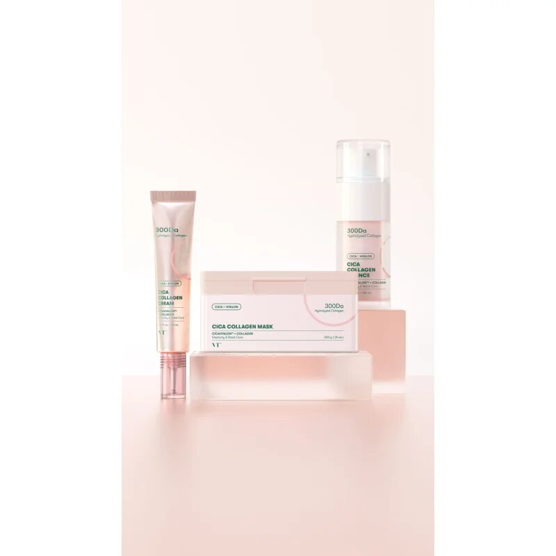 VT Cosmetics Cica Collagen Cream vlažilna in pomirjujoča krema za učvrstitev obraza 30 ml