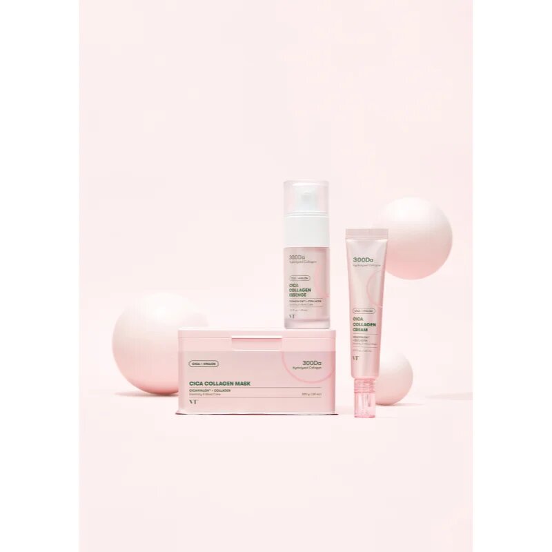 VT Cosmetics Cica Collagen Essence esenca za obraz z učvrstitvenim učinkom 30 ml
